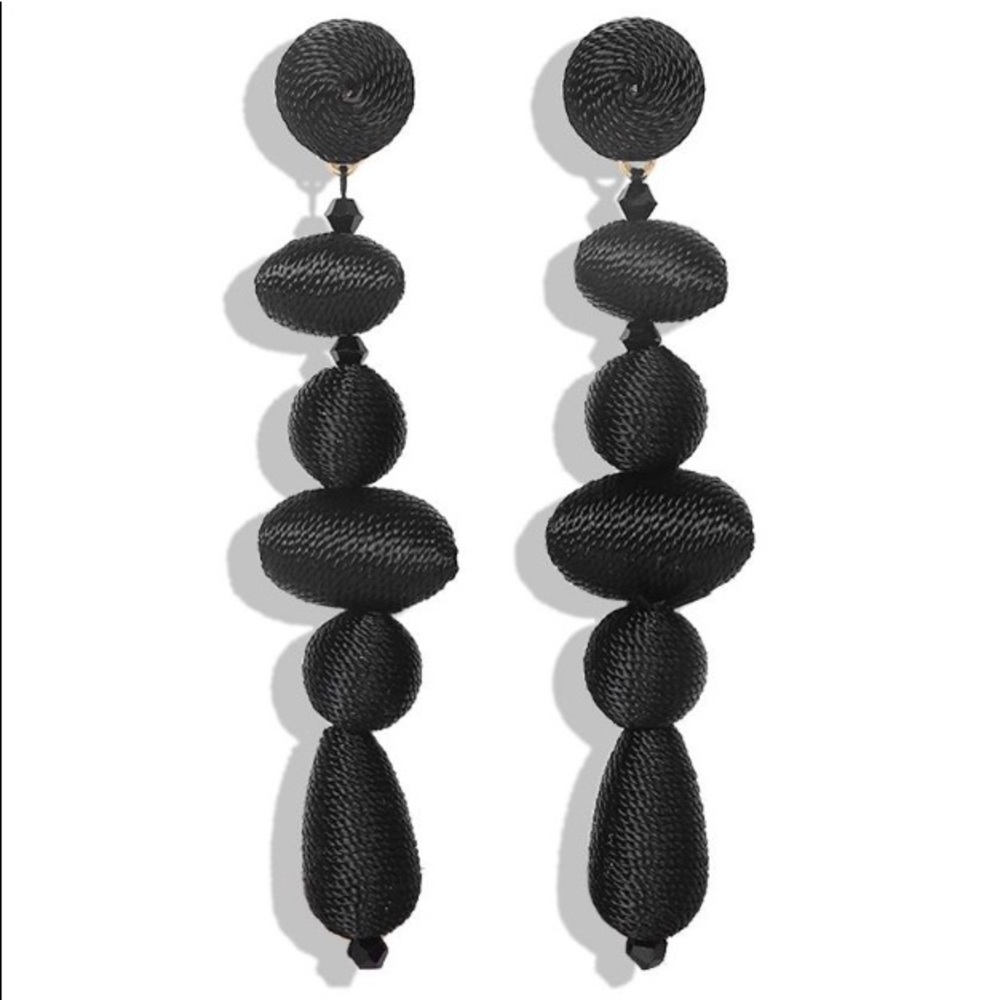 Midnight - Black Drop Earring